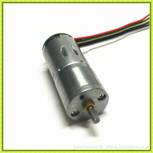 3ppr 25mm gearbox low noise encoder 12v dc motor brushed 5rpm